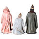 Nativity set accessories clay Three wise kings 18 cm s8