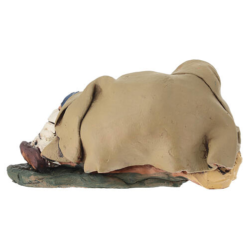 Dormido terracota belén 18 cm. 4