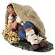 Santon crèche de Noël berger qui dort terre cuite 18cm s3