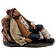 Pastor adormecido terracota presépio 18 cm s1