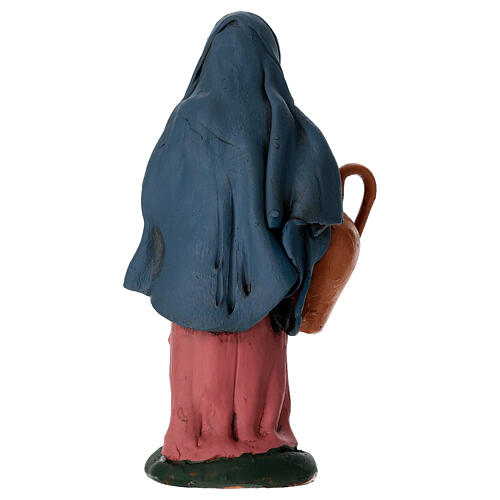 Mujer con ánfora terracota 18 cm. 4