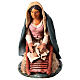 Lavandaia statuetta in terracotta 18 cm s1