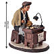 Flickschuster aus handgemalter Terrakotta Krippe 18 cm s2