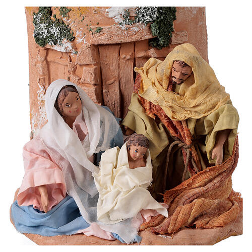 Nativity set clay hip-tile 2