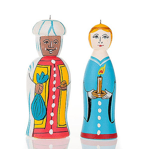 Russian hand-painted nativity set 2