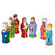 Russian hand-painted nativity set s1