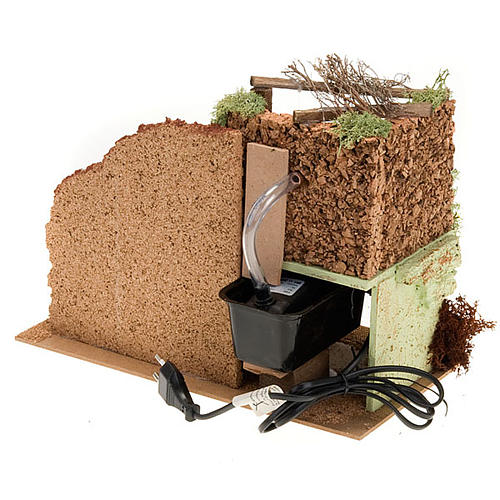 Fontana per presepe con scaletta 5 watt 2