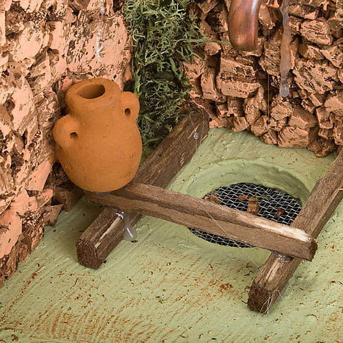Fontana per presepe con scaletta 5 watt 3