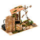 Nativity accessory, water fountain with ladder and canopy. s3
