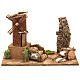 STOCK - Mulino a vento per presepe con carro 31X17X24 s1