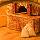 Nativity scene accessory, cave with water fountain, 80x70x60 cm s2