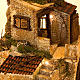 STOCK - Grotta con borgo illuminato 30X42X30 s2