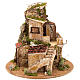 STOCK - Grotta con borgo illuminato 30X42X30 s7