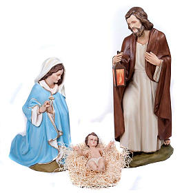 Heiligenfiguren, Christi Geburt, 80 cm, Fiberglas