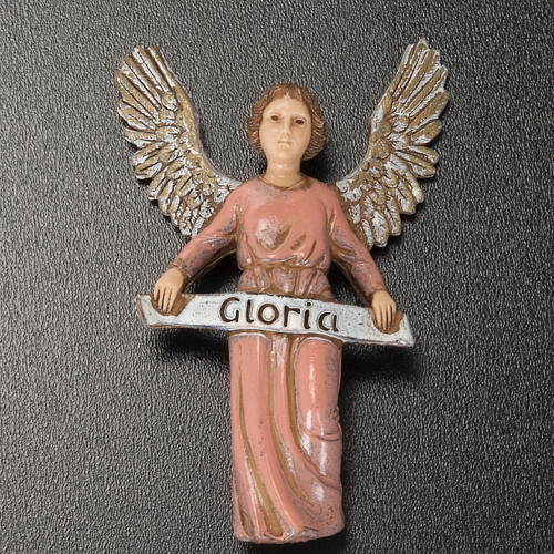 Święta Rodzina Moranduzzo anioł osioł i wół plastik 10 cm 5