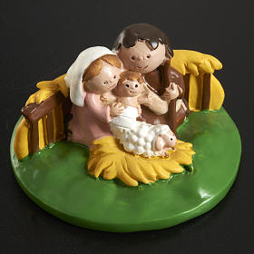 Natividad resina colorada 4,5x7