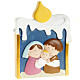 Nativity on a candle s1