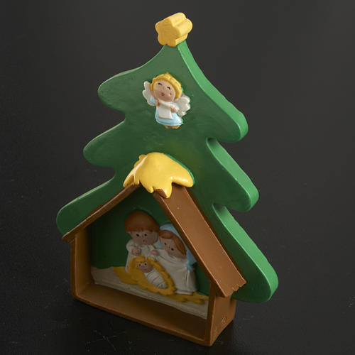 Nativity on a Christmas tree 2