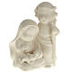 Stylized Nativity, white ceramic s1