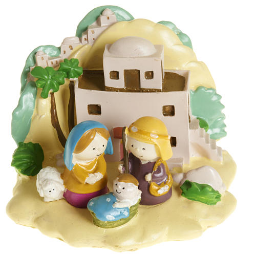 Nativity with landscape 1