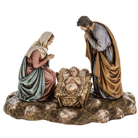Nativity on base by Landi, 11 cm