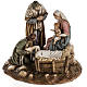 Nativity on base by Landi, 16 cm s1