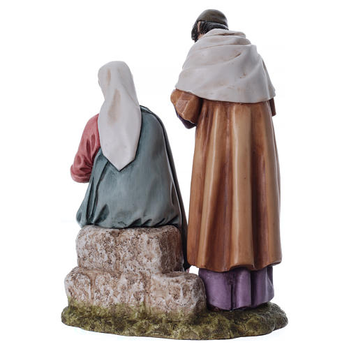 Sainte Famille Landi statue 16 cm 5
