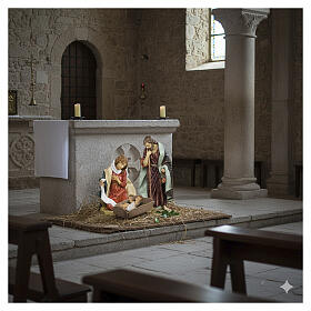 Natività Fontanini 85 cm resina