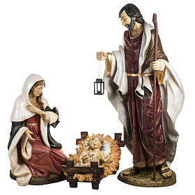Heilige Familie: Christi Geburt Fontanini Krippe 180 cm Harz