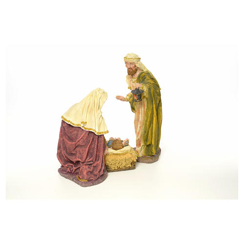 Nativity in resin, 63 cm 3