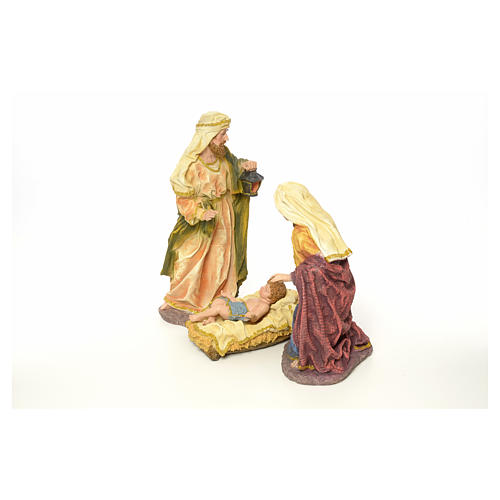 Nativity in resin, 63 cm 2