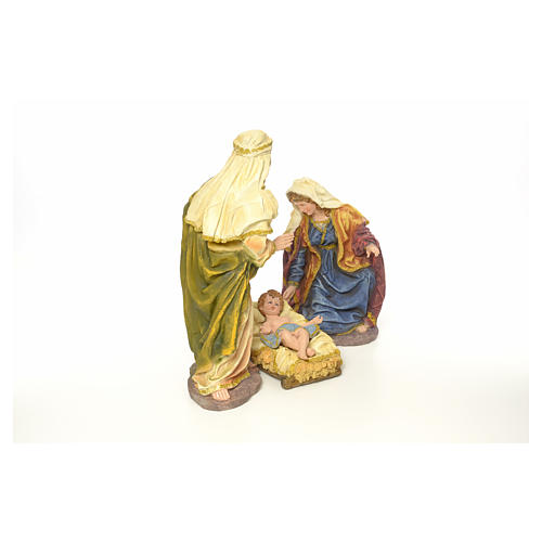 Nativity in resin, 63 cm 4