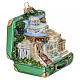 Maleta de las maravillas de Roma adorno Navidad de vidrio soplado s3