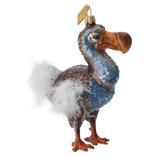 Legendary Dodo blown glass Christmas ornament 5