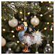 Legendary Dodo blown glass Christmas ornament s2