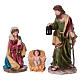 Nativity scene in resin model "Color", 10 figurines, 50cm s2