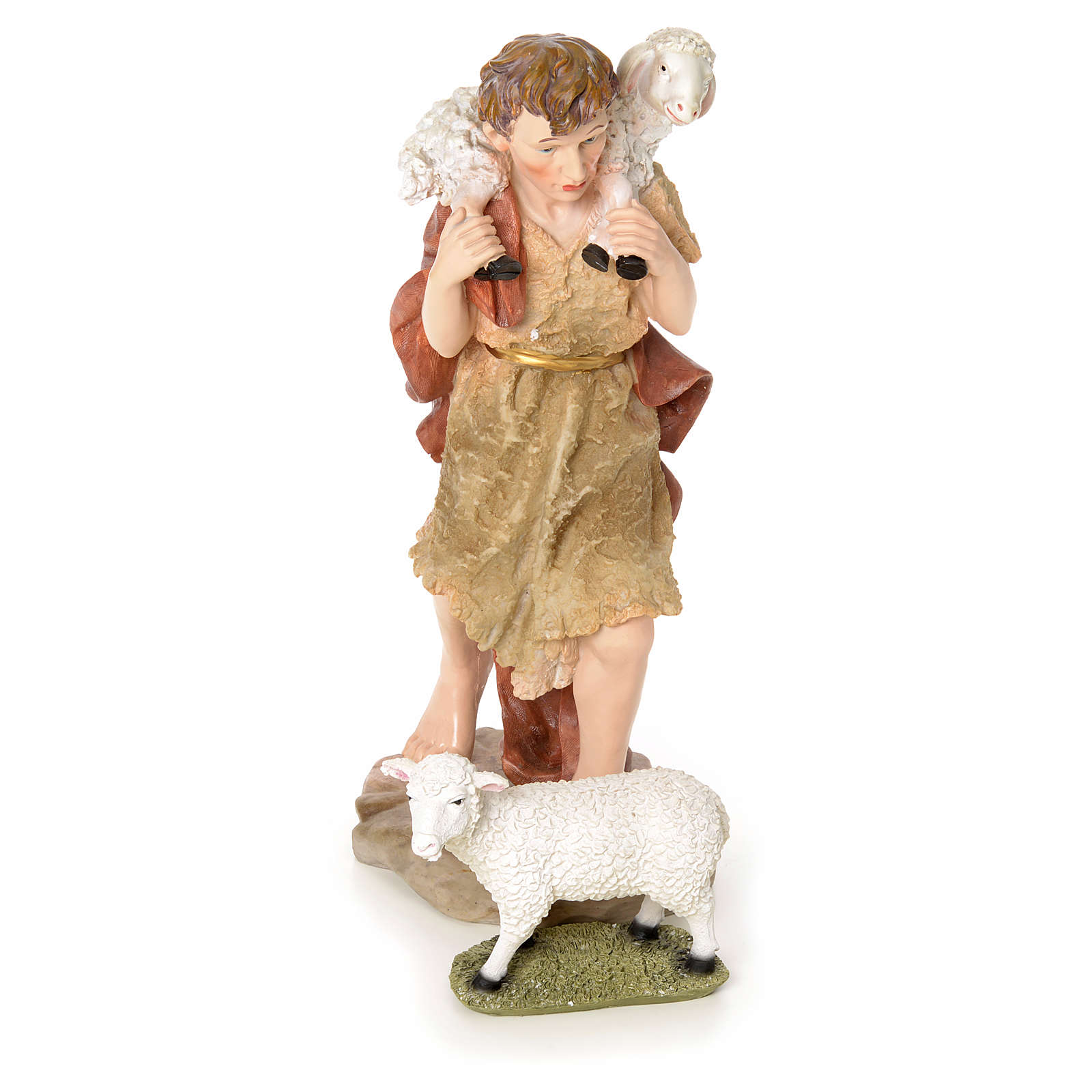 Presepe completo 50 cm resina 10 statue mod. color vendita online su