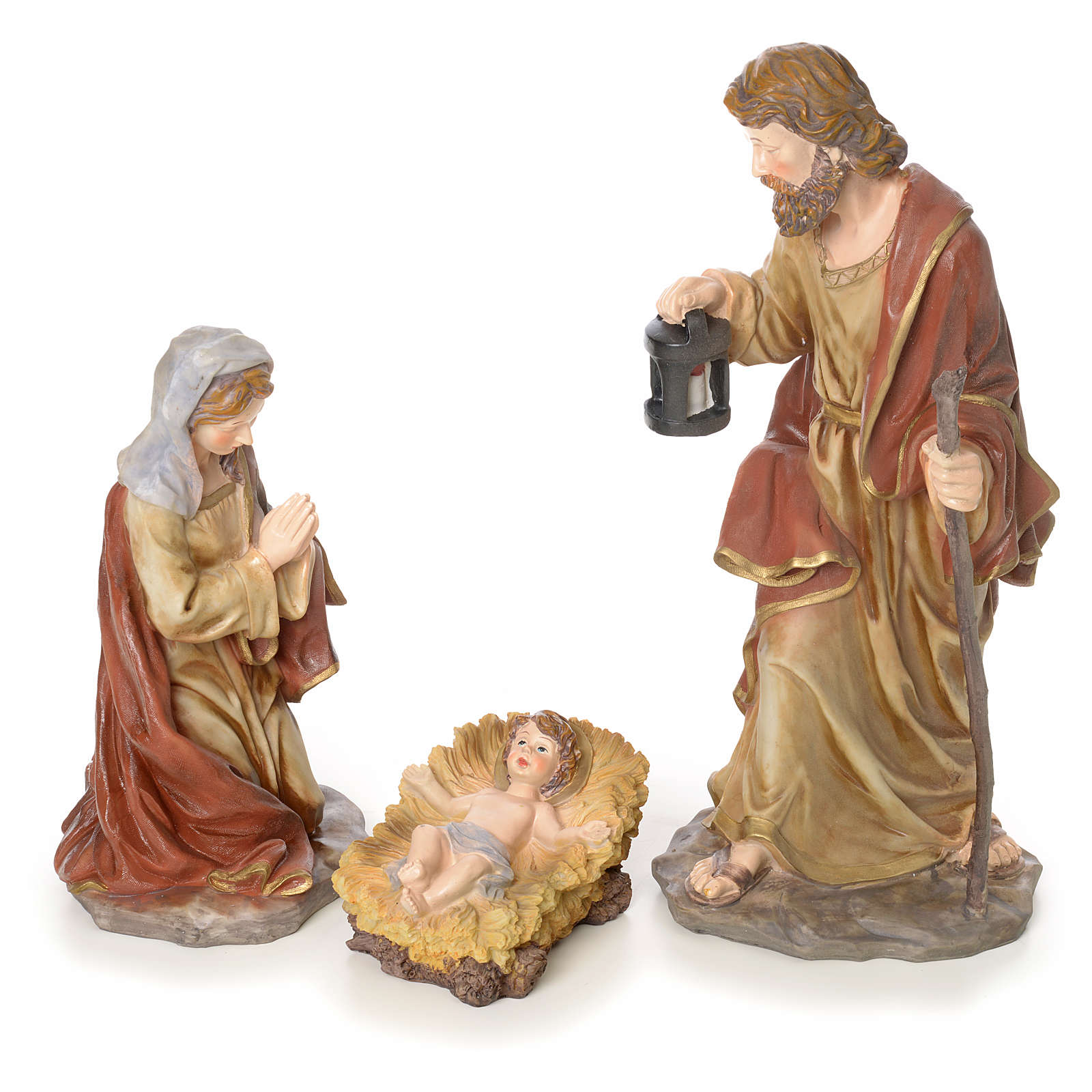 large resin nativity figures