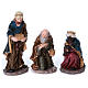 Nativity scene in resin model "Color", 10 figurines, 50cm s3