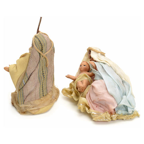 Nativity, lying figurines 8cm, Neapolitan nativity. 3
