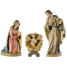 Nativity scene, wooden, Val Gardena Model