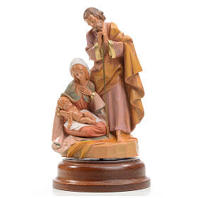 Sainte Famille crèche 24 cm avec carillon Fontanini