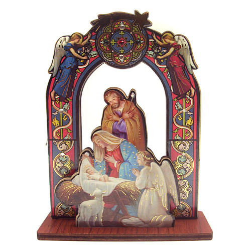Image Sainte Famille sur base 11cm 1