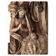 Sagrada Família grupo madeira Val Gardena pátina múltipla s3