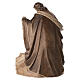 Holy Family group statue in Valgardena wood, multi-patinated s6