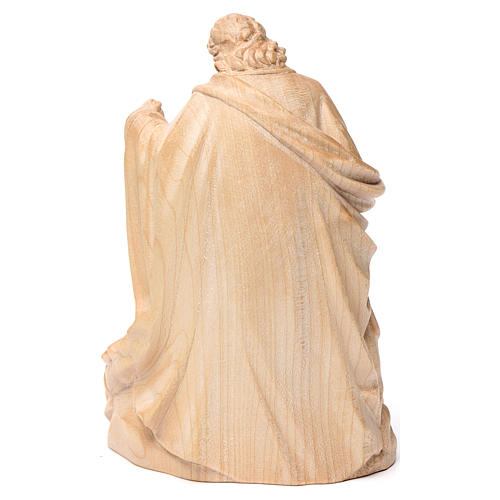 Holy Family group statue in Valgardena wood, natural wax 5