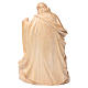 Holy Family group statue in Valgardena wood, natural wax s5