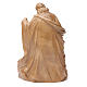 Holy Family group statue in Valgardena wood, patinated finish s4