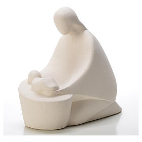 Navidad Nativity figurine in clay, Centro Ave s4