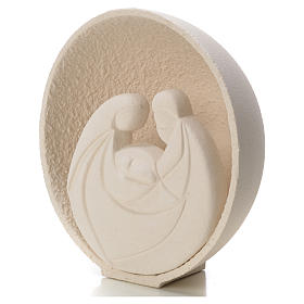 Pearl Nativity figurine in Refractory clay 14.5cm